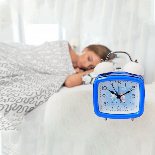 Puff Joy Kids Alarmuhr Zifferblatt Licht Knopf 16 Cm Youandme Modell Dunkelblau