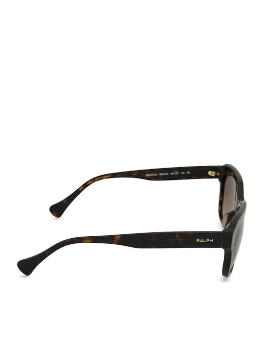 Ralph Lauren Women's Sunglasses with Brown Tartaruga Plastic Frame and Brown Gradient Lens RA5312U 500313