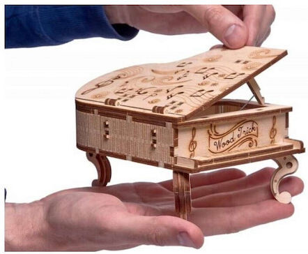 Wood Trick Παιχνίδι Κατασκευών Ξύλινo Grand Piano