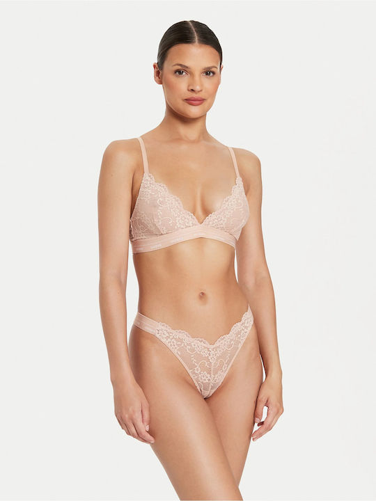 Guess Bralette Σουτιέν Καφέ