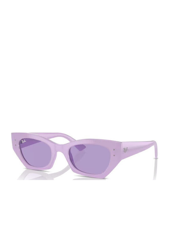 Ray Ban Zena Sonnenbrillen Lila mit Kunststoff Gestell