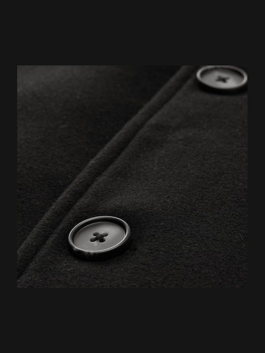 Men's Half Coat Black