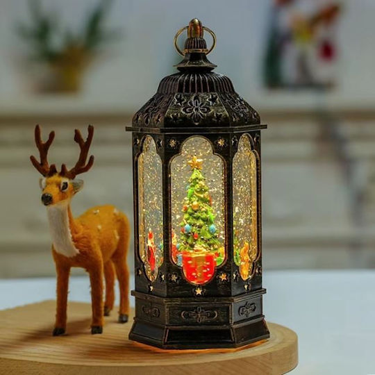 Weihnachtliche Schneekugel Beleuchtet 1Stück