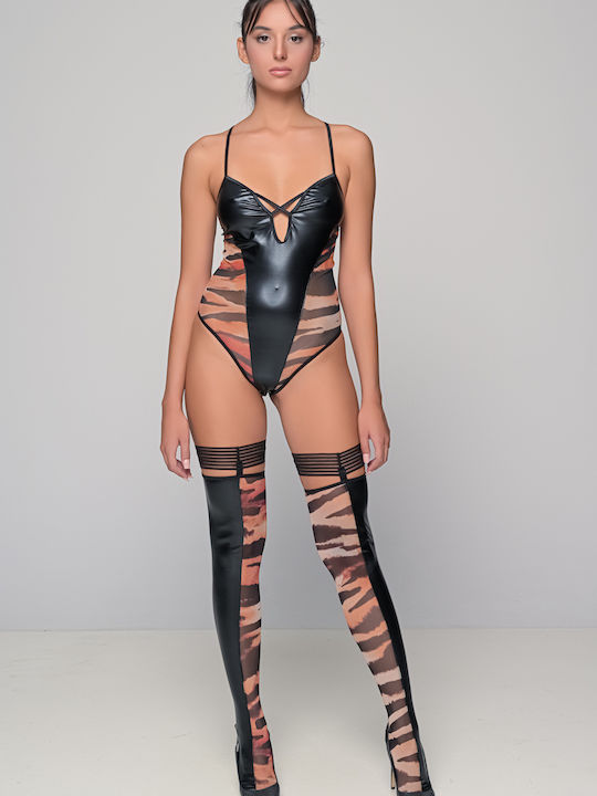 Milena by Paris Sexy Bodysuit with Transparency