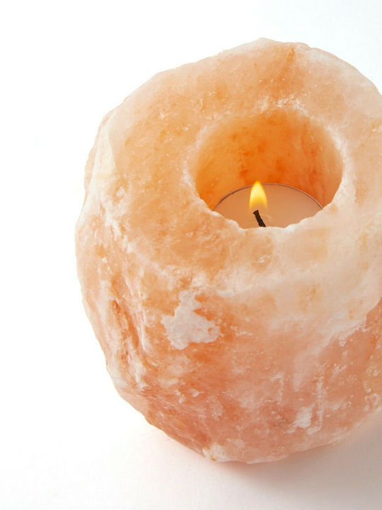 Κηροπήγιο Αλάτι Ιμαλάιων Himalayan Salt Tealight Holder 10cm 1,15kg