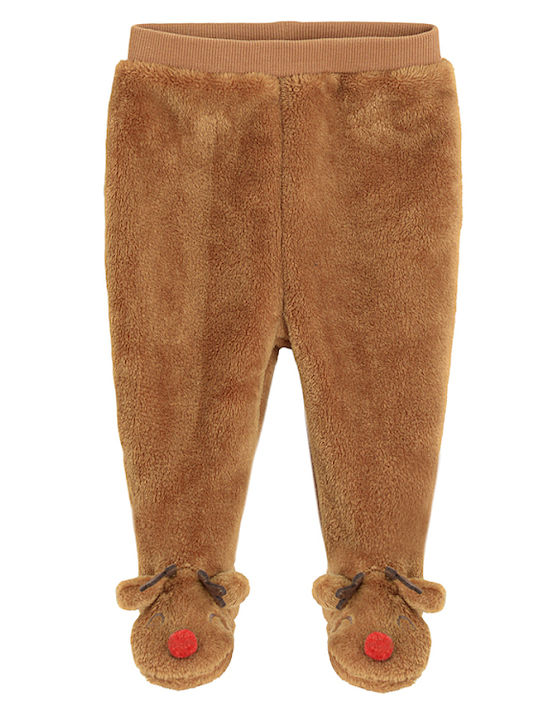 Kids' Set with Pants Winter 2pcs Coffee