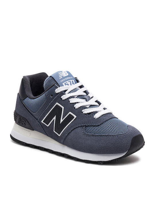 574 Мъжки Плоски Маратонки Athletic Grey