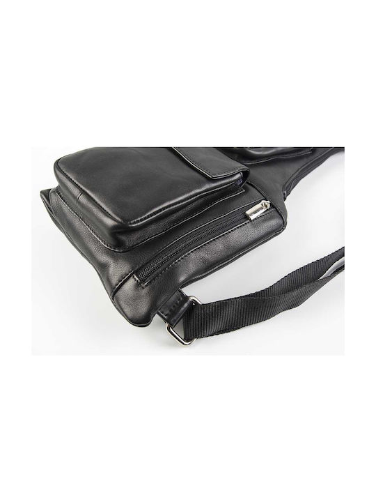 Leather Creations XK Leather Men's Bag Sling Black