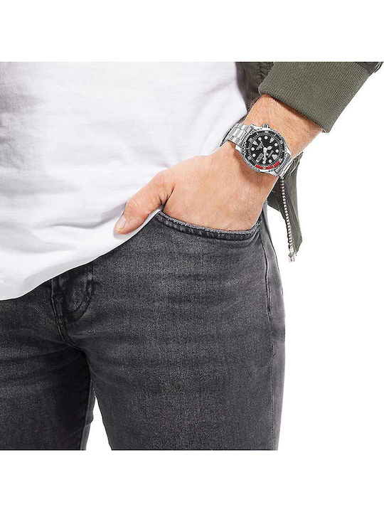 Citizen Promaster Ρολόι Αυτόματο με Μεταλλικό Μπρασελέ Citizen Promaster Ρολόι Αυτόματο με Μεταλλικό Μπρασελέ