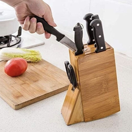 Suprafață de Tăiere din Bambus Maro 23x16cm 1buc