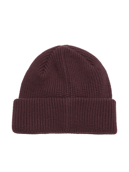 Obey Beanie Beanie Knitted in Purple color