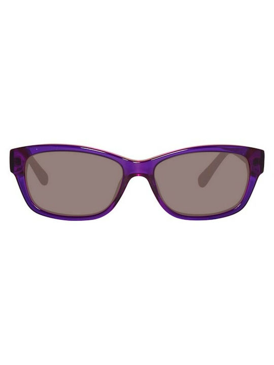 Guess De damă Ochelari de soare cu Violet Din plastic Cadru și Violet Lentilă GU7409 81A