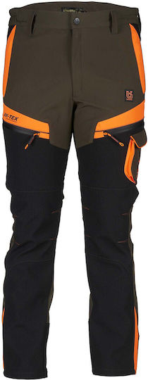 Univers Italy Tofane Softshell U-tex Hunting Pants Waterproof in Green color