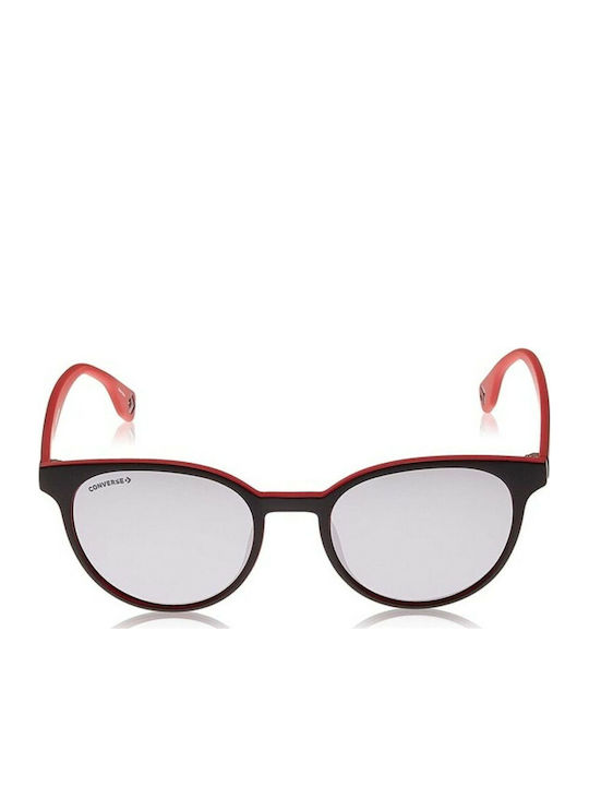 Converse Men's Sunglasses with Black Plastic Frame and Gray Lens SCO048Q-6TYW