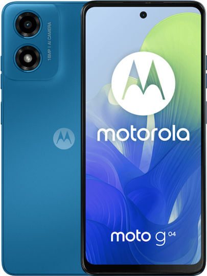 Motorola Moto G04 Dual SIM (4GB/64GB) Satin Blue