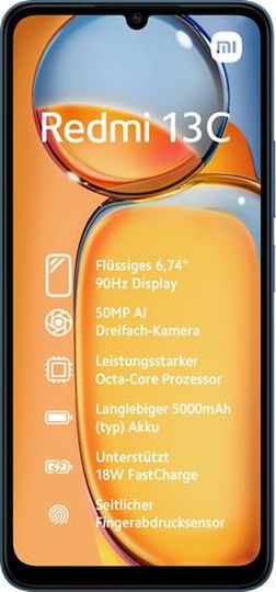 Xiaomi Redmi 13C NFC Dual SIM (6GB/128GB) Navy Blue