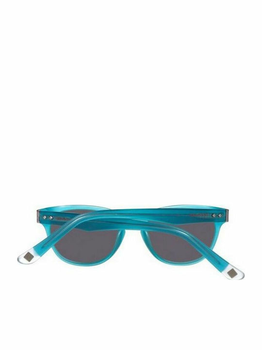 Gant Herren Sonnenbrille mit Türkis Kunststoff Gestell und Gray Linse GR2005 L13