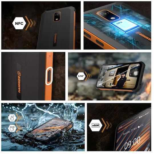 Hammer Iron Va (4/64GB) Здрав Смартфон Черен