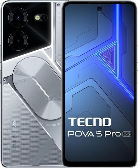 Tecno Pova 5 Pro 5G Dual SIM (8/256GB) Γκρι