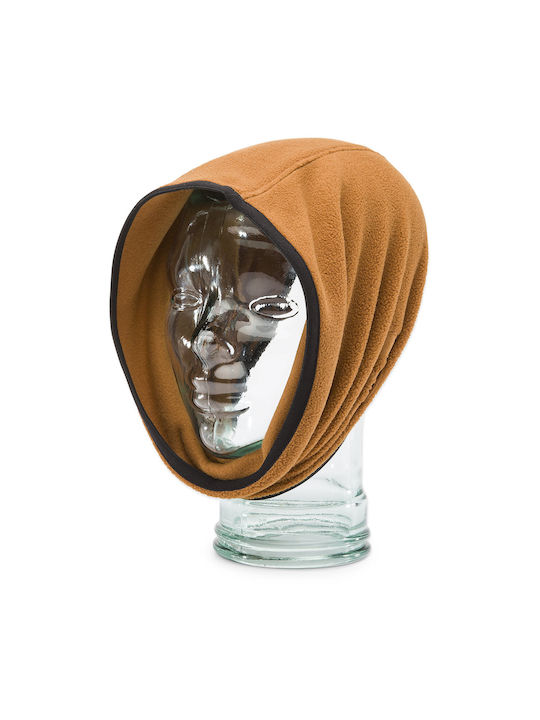 Volcom Fleece Removable Neckband Fleece Περιλαίμιο Καφέ