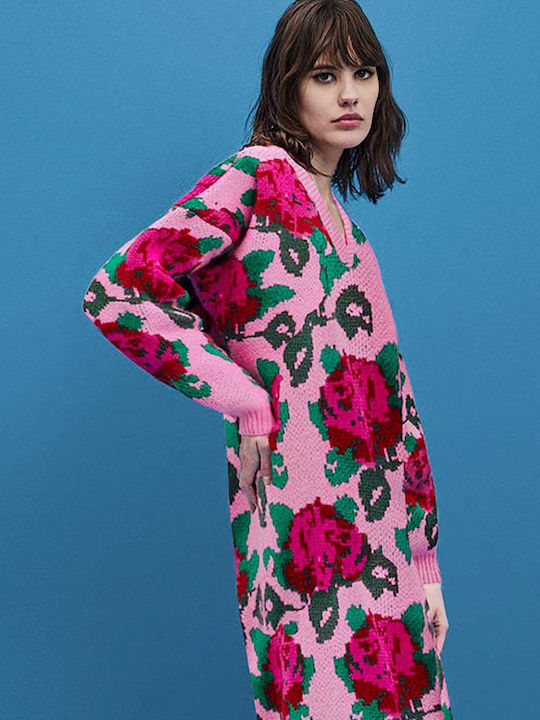 Tailor Made Knitwear Dress Knitted Floral