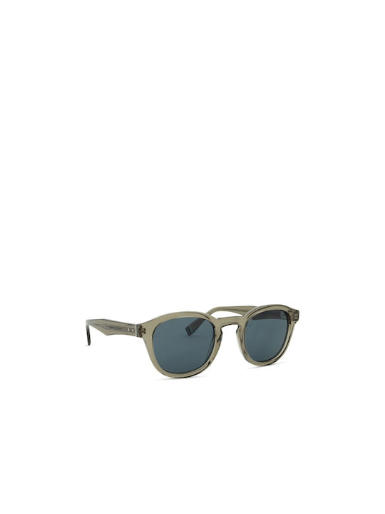 Tommy Hilfiger Unisex Sunglasses with Gray Plastic Frame and Gray Lens
