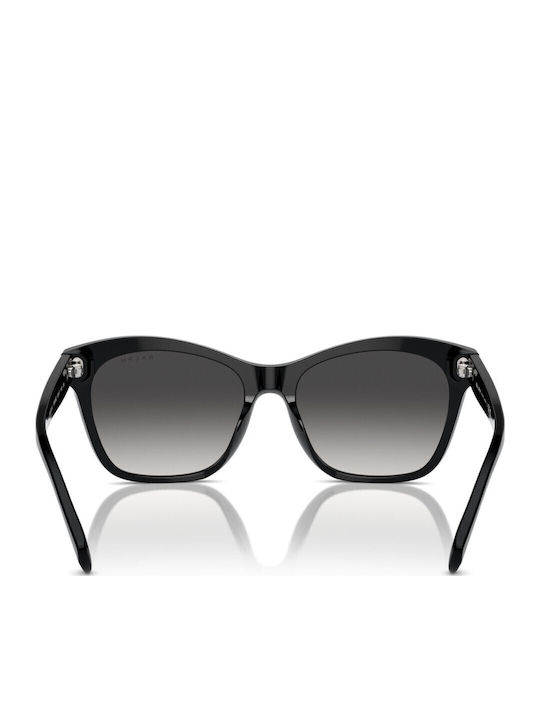 Ralph Lauren Women's Sunglasses with Black Plastic Frame and Black Gradient Lens PH5310U 50018G