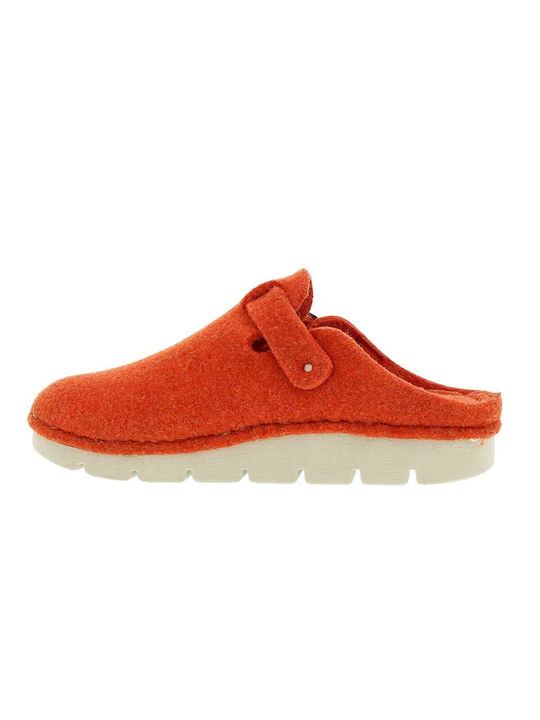 Lazar & Luca Winter Women's Slippers in Orange color