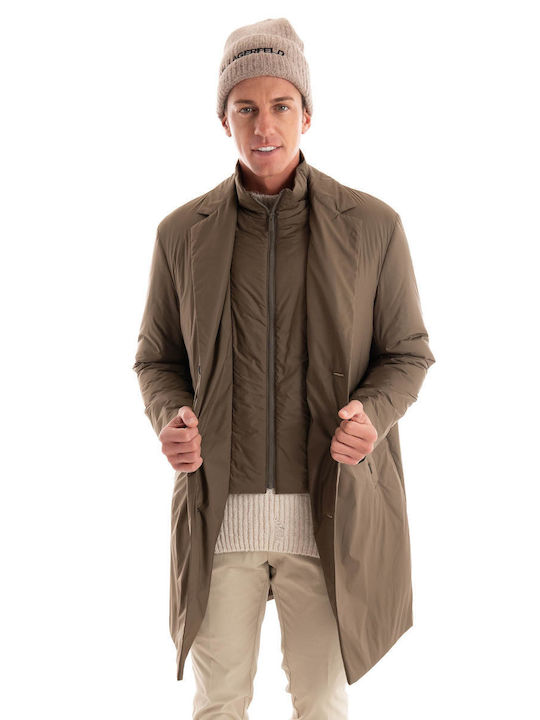 Hugo Boss Men's Coat Olive