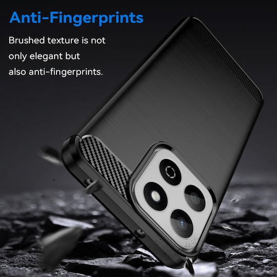 Techsuit Carbon Back Cover Σιλικόνης Μπλε (Oppo A80 5G)