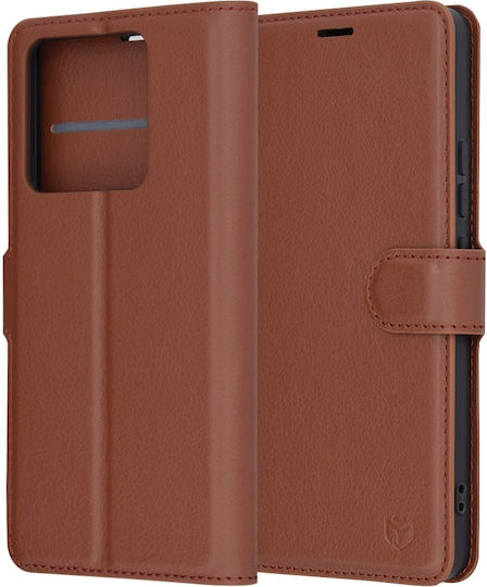 Techsuit Back Cover Leather Brown (Xiaomi 14T)