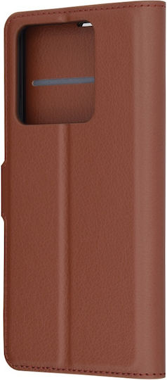 Techsuit Back Cover Leather Brown (Xiaomi 14T)