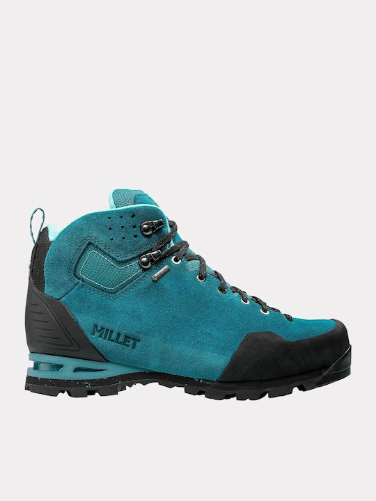Millet G Trek 3 Women's Hiking Waterproof Boots with Gore-Tex Membrane Green