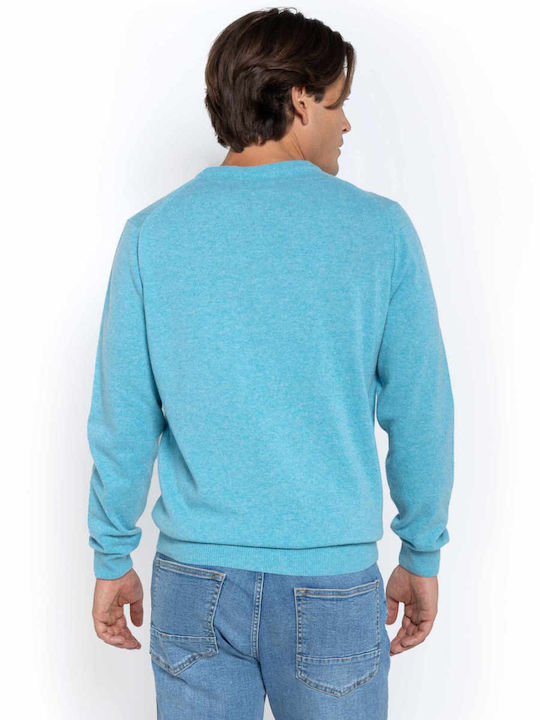 The Bostonians Pullover Sky Blue