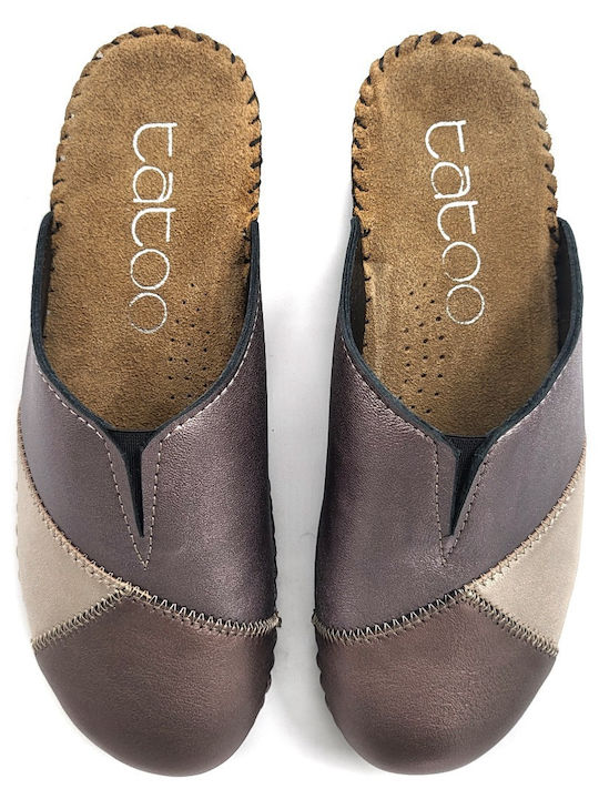 Anatomical Leather Women's Slippers
