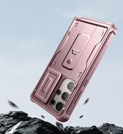 Dexnor 360 Full Cover Ροζ (Galaxy S24 Ultra)