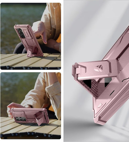 Dexnor 360 Full Cover Ροζ (Galaxy S24 Ultra)