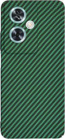 Techsuit Carbon Back Cover Silicone Green (OnePlus Nord N30 SE)