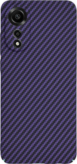 Techsuit Carbon Back Cover Σιλικόνης Μωβ (Oppo A78)
