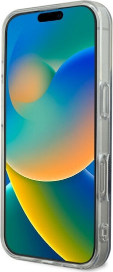 Guess IML Umschlag Rückseite Kunststoff / Silikon Schwarz (iPhone 17 Pro / iPhone 16 Pro)