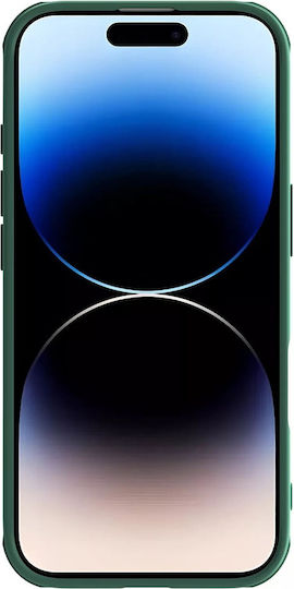 Nillkin Camshield Back Cover Tempered Glass Verde (iPhone 16)
