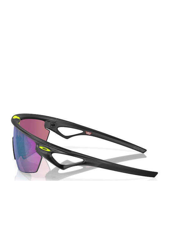 Oakley Sphaera Men's Sunglasses with Black Plastic Frame and Green Mirror Lens OO9403-08