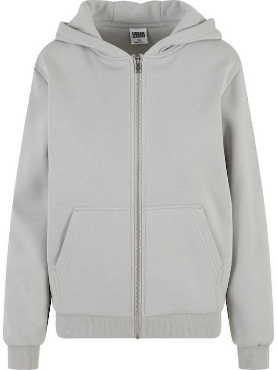 Women's Sweatshirt Jacket Hooded Lightasphalt