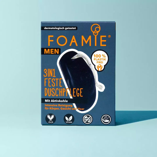 Foamie Foamie Seifenriegel mit Aktivkohle 90g