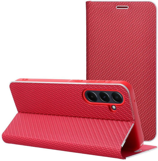 Forcell Book Silicone Red (Galaxy A25 5G)