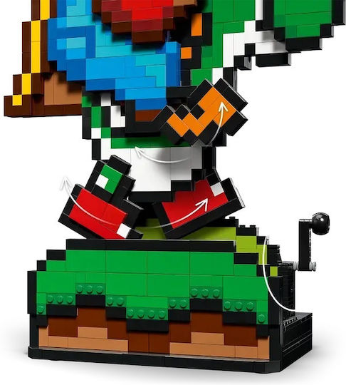 LEGO Super Mario World Mario & Yoshi Pentru 18+ Ani 1215 Bucăți