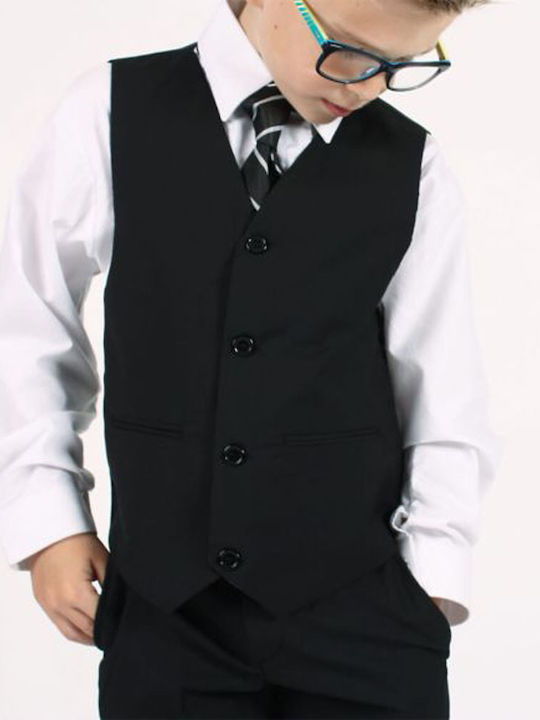 Costum pentru copii De iarnă 5buc Black Andreas