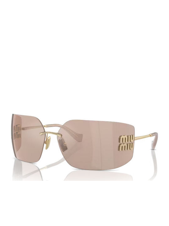 Miu Miu Sonnenbrillen Χρυσά mit Metall Gestell Miu Miu Sonnenbrillen Χρυσά mit Metall Gestell