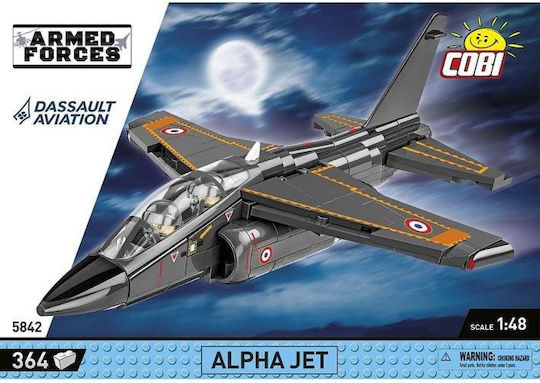 Cobi Τουβλάκια Armed Forces Aircraft Dassault Alpha Jet για 7+ Ετών 364τμχ