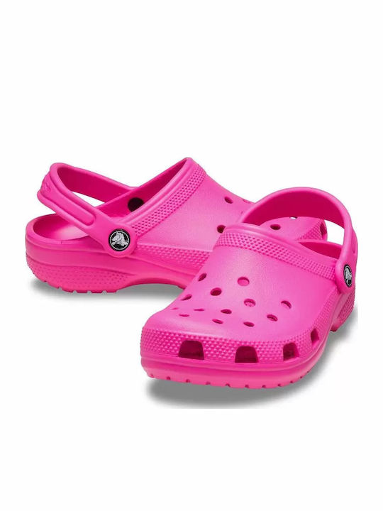 Classic Clog T Children's Anatomical Beach Shoes Fuchsia